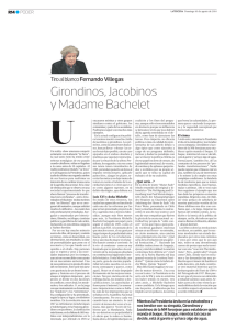 Girondinos, Jacobinos y Madame Bachelet