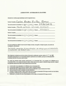 Tipo de documento de identidad: c.c. [g T.i. [:3 C.E. [:} Número: "`fcïcl