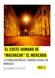 EL COSTE HUMANO DE “MACHACAR” EL MERCADO: