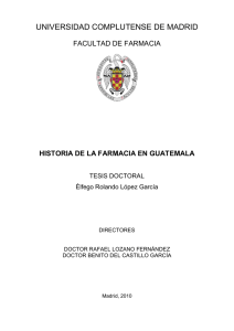 historia de la farmacia en guatemala