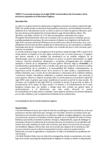 Tema 2º U.5. La novela europea del XVIII