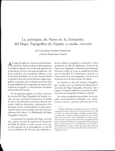 La, parroquia, de Naves en_, la, formacióm del Mapa) Topográﬁco