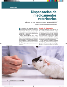 Dispensación de medicamentos veterinarios