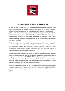 dossier_Plataforma en español - Plataforma en Defensa de la Cultura