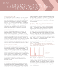 resultados del estudio del corrector de manchas oscuras y