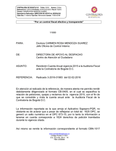 CBN-1017 ACCIONES DERIVADAS DE LAS FUNCIONES DE