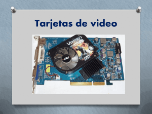 Tarjetas de video