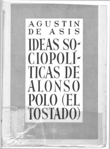 IDEAS SO- C lOPOlí- TICAS DE ALONSO P010 (EL TOSTADO)