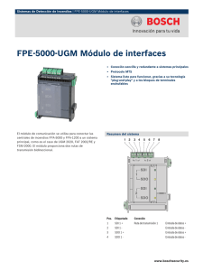 FPE‑5000‑UGM Módulo de interfaces