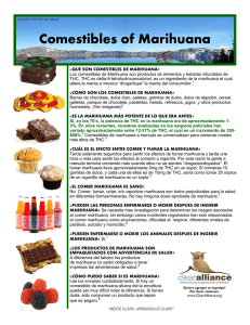 Comestibles of Marihuana
