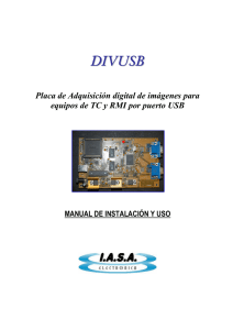Manual de instalación de la placa DIVUSB