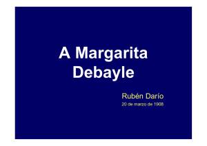 A Margarita Debayle