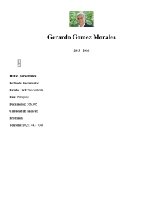 Gerardo Gomez Morales