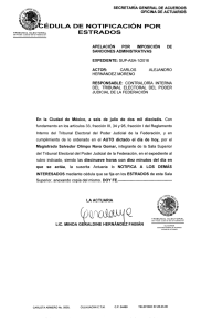 Page 1 SECRETARÍA GENERAL DE ACUERDos OFCINA DE