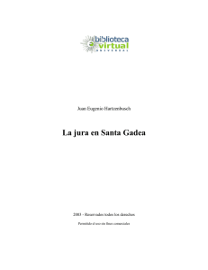 La jura en Santa Gadea - Biblioteca Virtual Universal