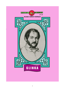 biografia glinka pdf. - Colección Mi Pajarito