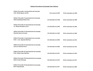 Síndicos Procuradores de Ensenada, Baia California Síndico