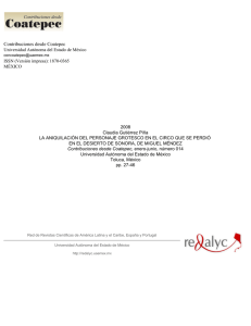 Redalyc. La aniquilaci&oacute;n del personaje grotesco en El circo que se