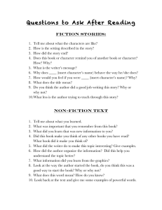 Questions to Ask After Reading