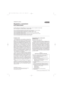 Diagnóstico y tratamiento de la tuberculosis