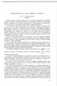 FISIOPATOLOGIA DEL ASMA BRONQUIAL PRIMARIO Dr. D. F.