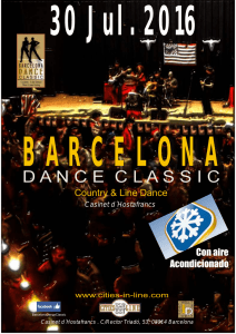 Flyer Barcelona Dance Classic