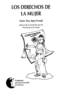 LOS DERECHOS DE LA MUJER