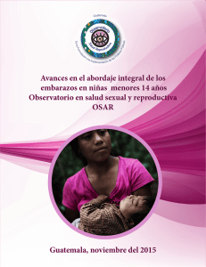 Avances en el abordaje integral de los embarazos en niñas