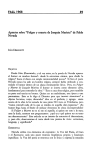 "Fulgor y muerte de Joaquin Murieta" de Pablo Neruda