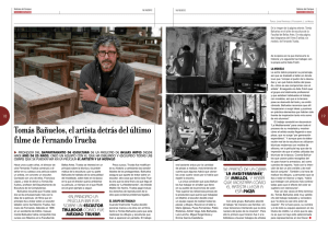 Tomás Bañuelos, el artista detrás del último filme de Fernando Trueba