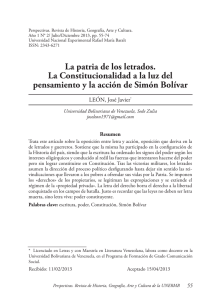 La patria de los letrados. La Constitucionalidad a la luz del