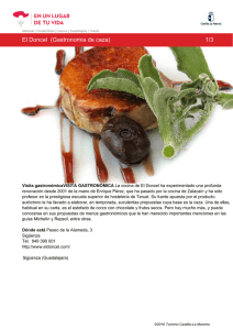 El Doncel (Gastronomia de caza) 1/3 - Turismo Castilla