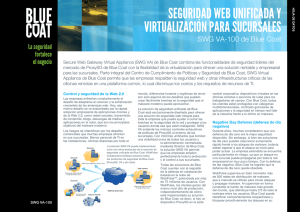 seguridad web unificada y virtualización para sucursales
