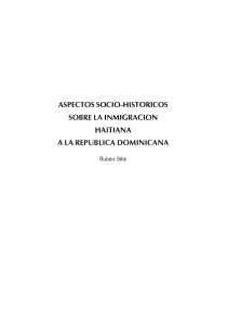 ASPECTOS SOCIO-HISTORICOS SOBRE LA