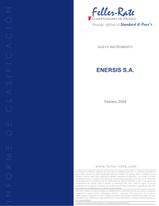 Informe ENERSIS 2007 07-Nuevo instrumento inscrito
