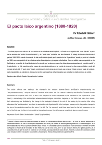 El pacto laico argentino (1880-1920)