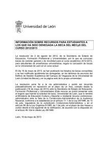 Recursos - Universidad de León