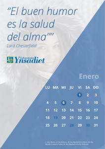 calendario 2016 Ynsadiet