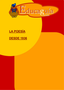 La Poesía desde 1936