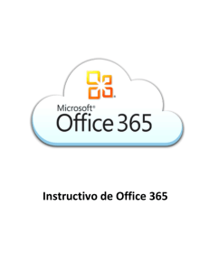 Instructivo de Office 365