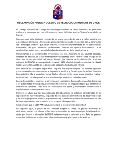 Declaración en PDF - Colegio de Tecnólogos Médicos de Chile