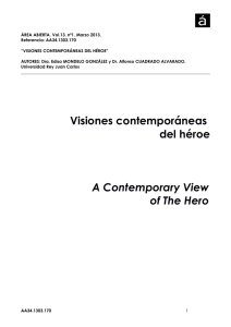 Visiones contemporáneas del héroe