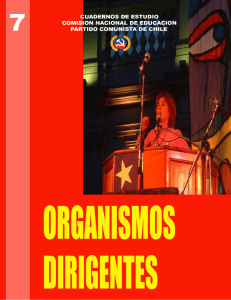 7. Organismos dirigentes - Comisión Nacional de Educación