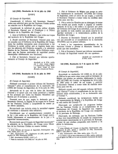 143 (1960). Resolución de 14 de julio de 1960 [8