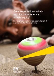 Great expectations: what`s next for Latin American private equity?