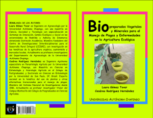 Biopreparados vegetales y minerales
