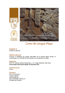 Curso de Lengua Maya