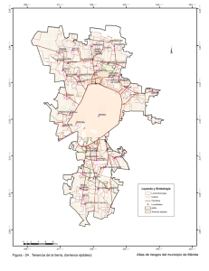Figura.- 24 . Tenencia de la tierra, (terrenos ejidales) Atlas de