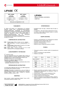 lipase - LINEAR CHEMICALS