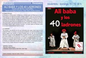 ALÍ BABÁ Y LOS 40 LADRONES153 KB 1 página